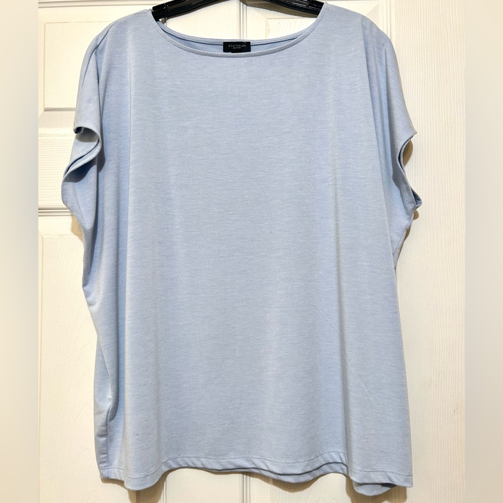 Ann Taylor Factory Light Blue Women's Top